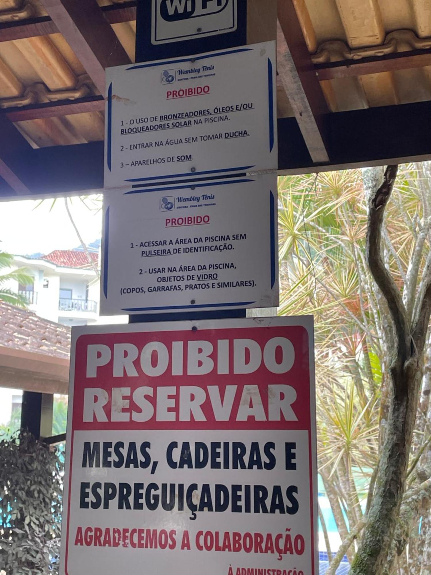 Condominio Wembley Tenis Praia Das Toninhas J406 Ubatuba Exterior foto